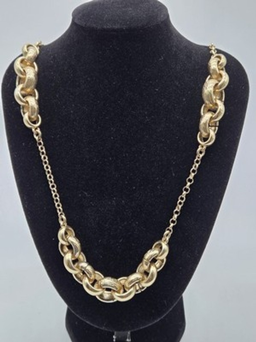 Lot Of 5 Necklaces Gold & Silver Tone Statement Mixed Styles Banana Republic